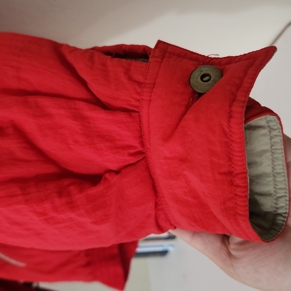 Vintage Koret Jacket Windbraker Red Ski Jacket Weather-Resistant Relaxed Fit - Picture 7 of 12
